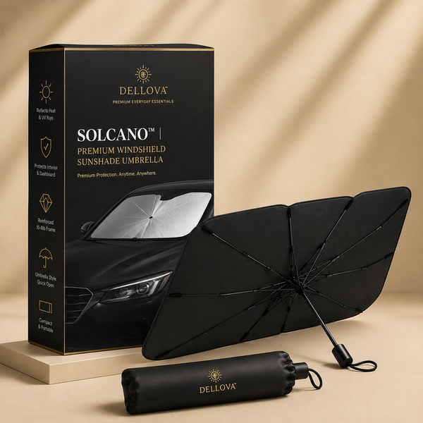 SOLCANO™ | Premium Windshield Sunshade Umbrella
