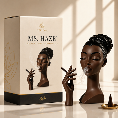 MS. HAZE™ | Sculptural Smoke Incense Burner