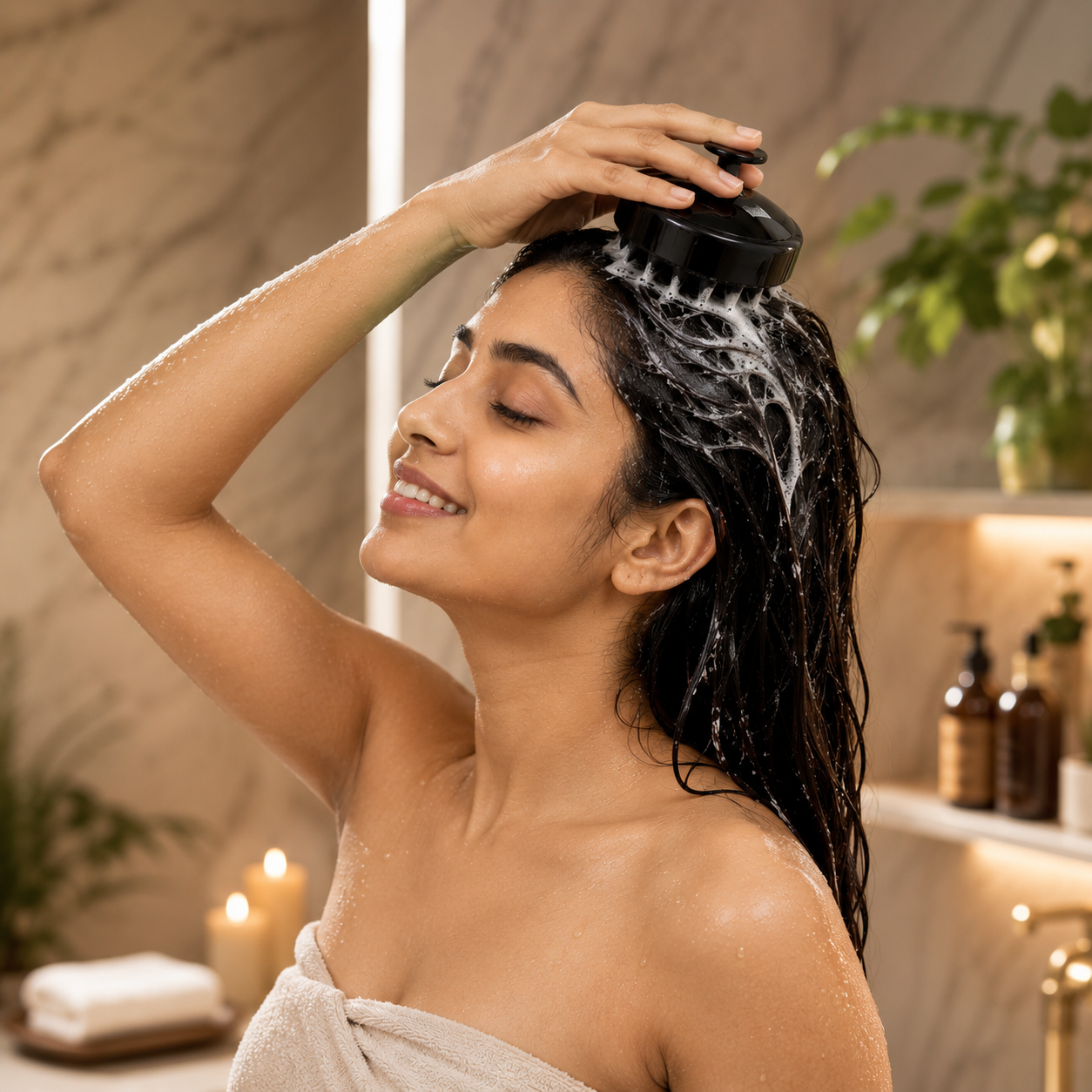 Scalpure™ | Silicone Scalp Massage Brush