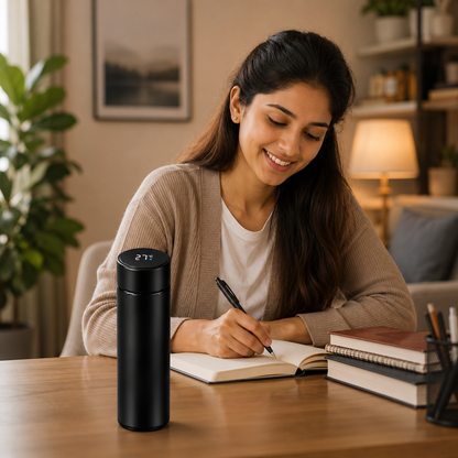 Thermora™ | Smart Temperature Display Vacuum Bottle