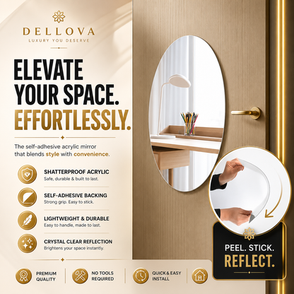 Mirello™ | Self-Adhesive Acrylic Mirror