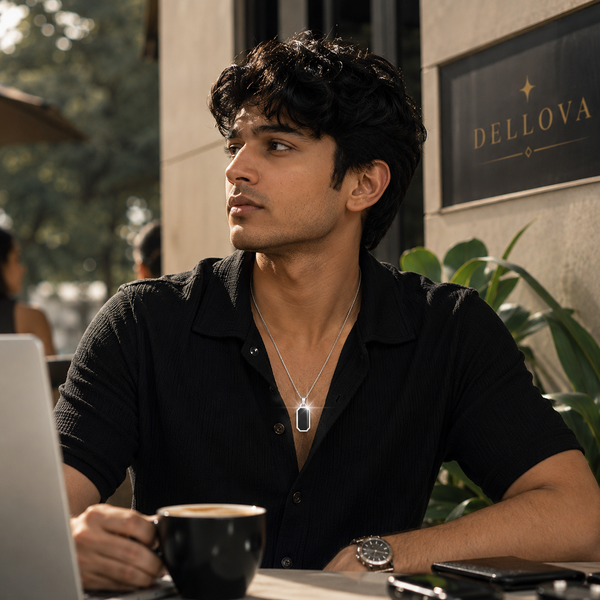 Onyx™ | Black Stainless Steel Pendant Necklace