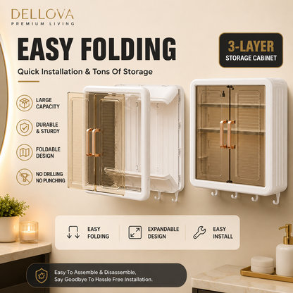 Noro™ | Premium Wall Mounted Storage Cabinet