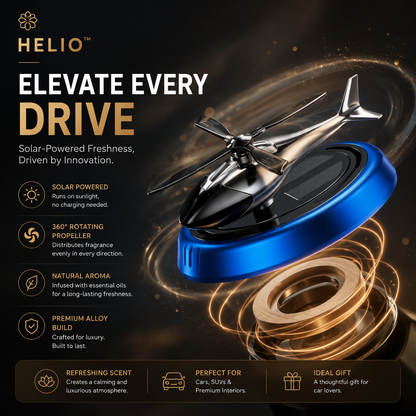 HELIO™ | Luxury Solar Dashboard Aroma Diffuser
