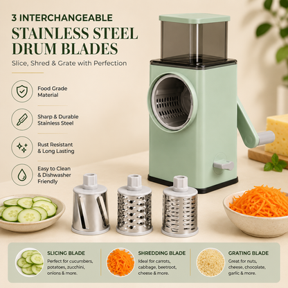 GRATA™ | Premium Rotary Kitchen Prep System
