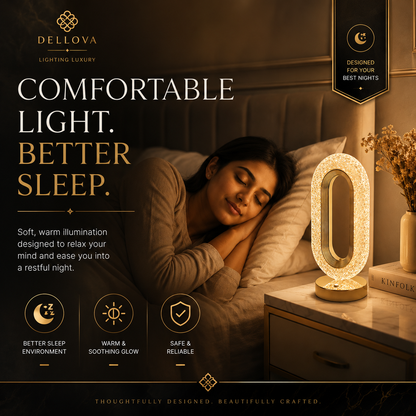HALO™ | Crystal Ambient Table Lamp