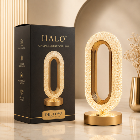 HALO™ | Crystal Ambient Table Lamp