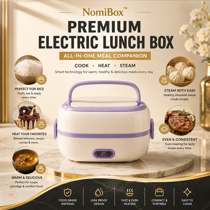 NomiBox™ | Premium Electric Lunch Box