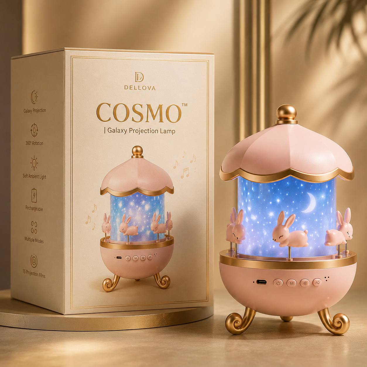 COSMO™ | Galaxy Projection Lamp