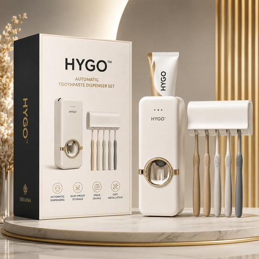HYGO™ | Automatic Toothpaste Dispenser Set