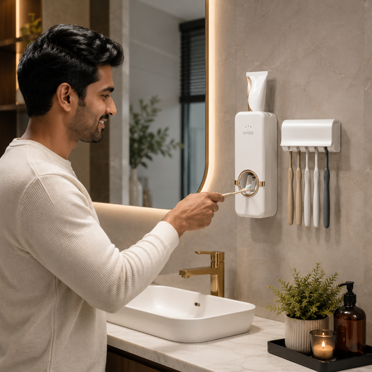 HYGO™ | Automatic Toothpaste Dispenser Set
