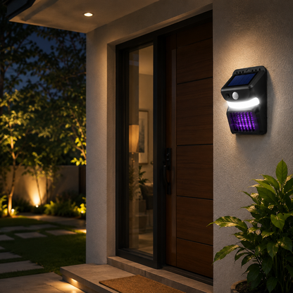 VIGLO™ | Solar Motion Sensor Mosquito Killer Wall Light