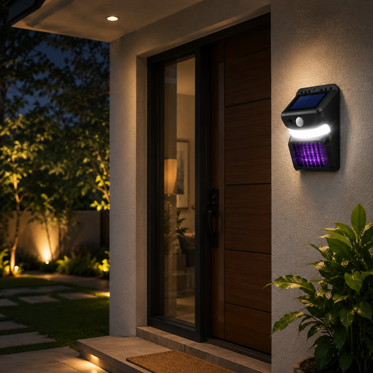 VIGLO™ | Solar Motion Sensor Mosquito Killer Wall Light