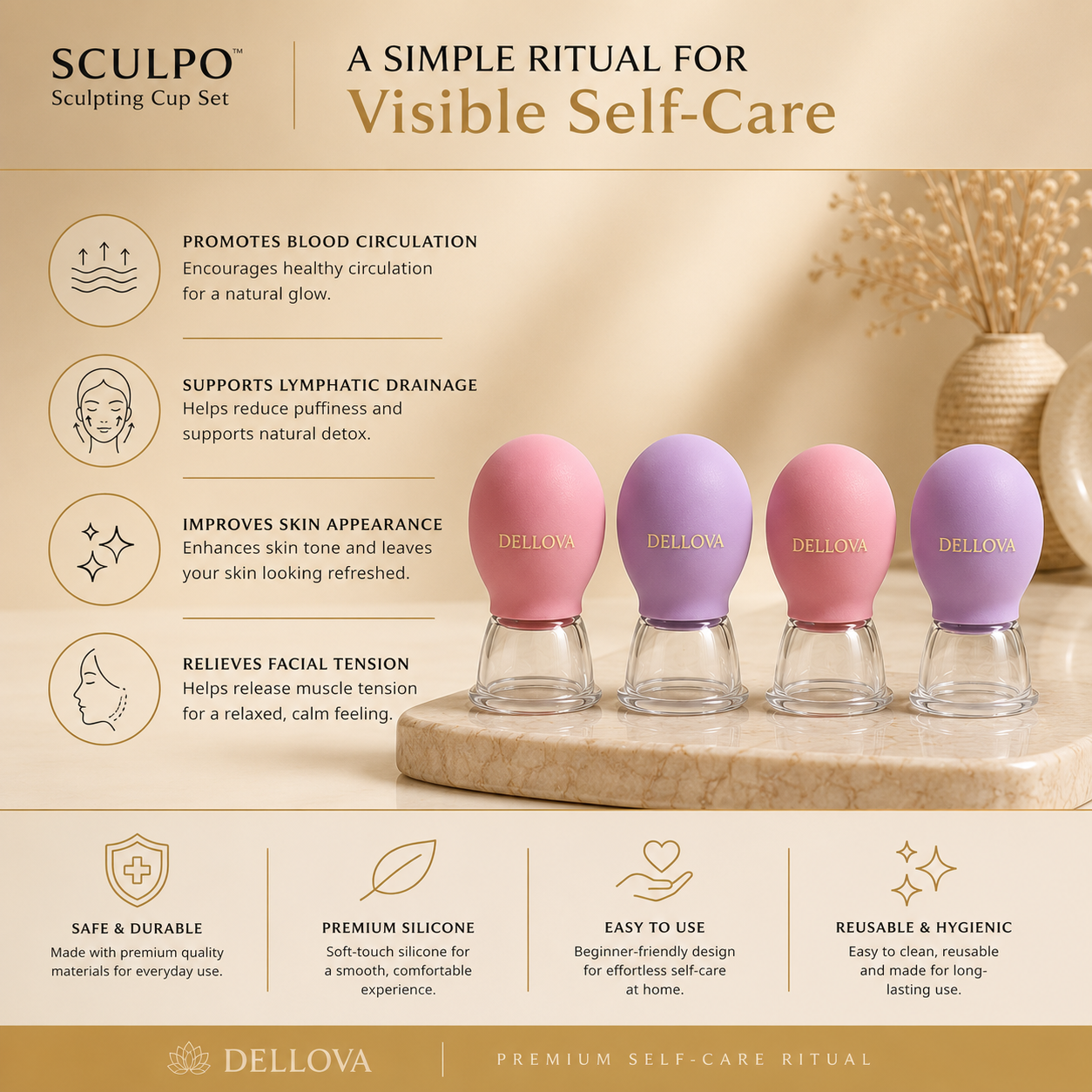 SCULPO™ | Sculpting Cup Set (Pack of 4)