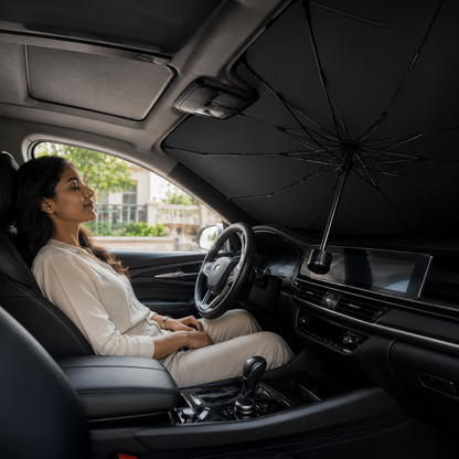 SOLCANO™ | Premium Windshield Sunshade Umbrella