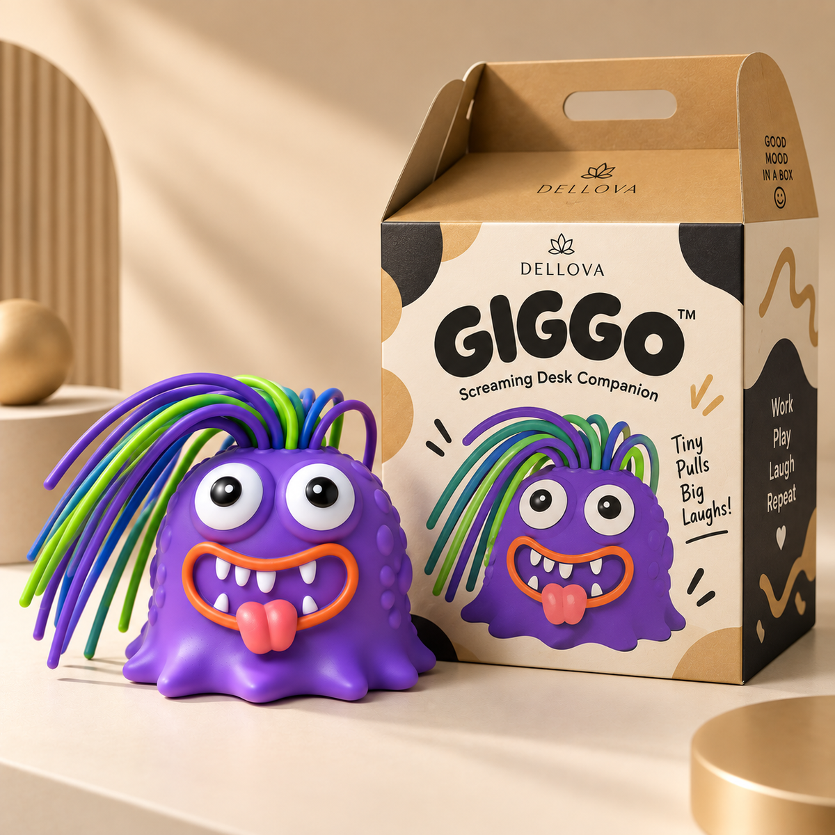 GIGGO™ | Screaming Desk Companion