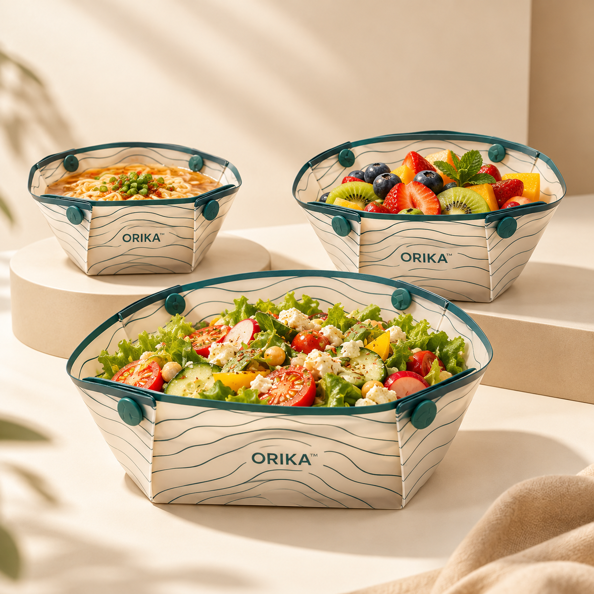 ORIKA™ Foldable Bowl Set of 3