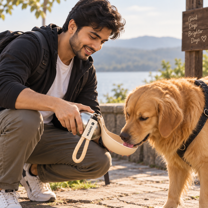 WAGRO™ | Premium Foldable Pet Travel Bottle
