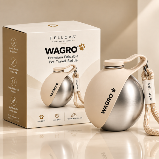 WAGRO™ | Premium Foldable Pet Travel Bottle