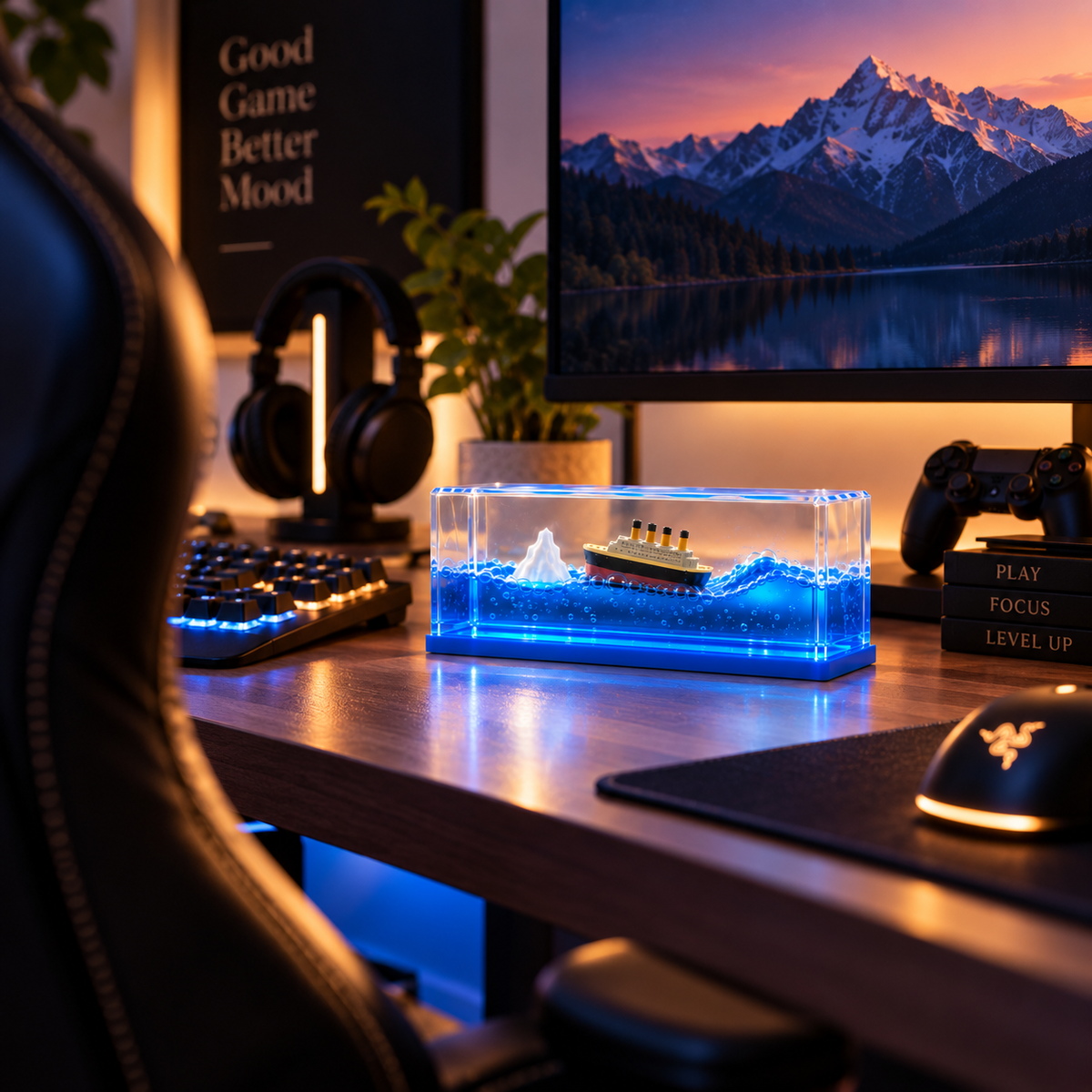 FLUVO™ | Liquid Wave Cruise Ornament