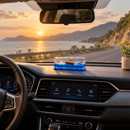 FLUVO™ | Liquid Wave Cruise Ornament