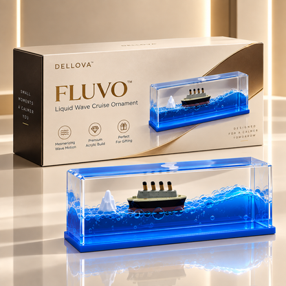 FLUVO™ | Liquid Wave Cruise Ornament